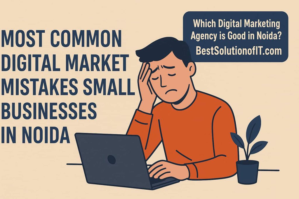 Most Common Digital Marketing Mistakes Small Businesses Make in Noida
